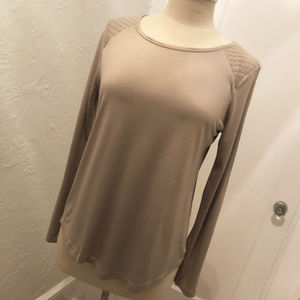 Banana Republic Tan Shirt- Size M